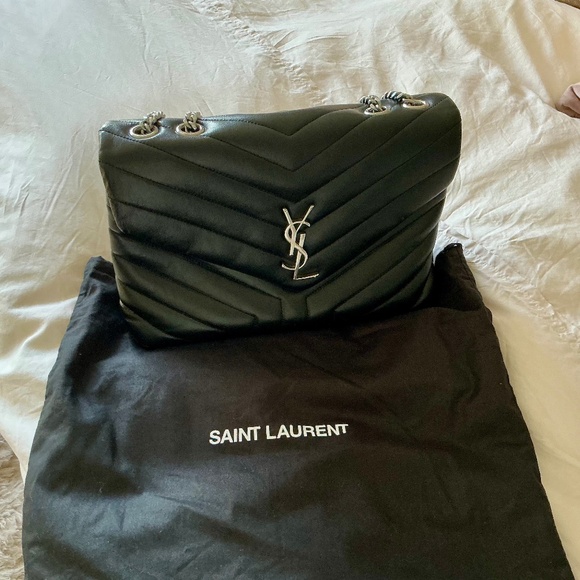 Saint Laurent Loulou medium quilted leather shoulder bag YSL - Picture 4 of 12